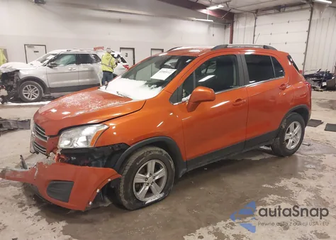 2016 Chevrolet Trax Lt z USA, uszkodzony, nr VIN KL7CJLSB3GB678392